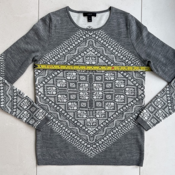 J.Crew 100% Merino Wool “Scarf” Sweater - Picture 12 of 15